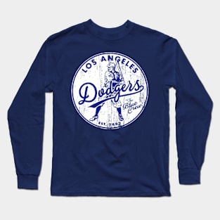 Vintage Style Los Angeles Dodgers Long Sleeve T-Shirt